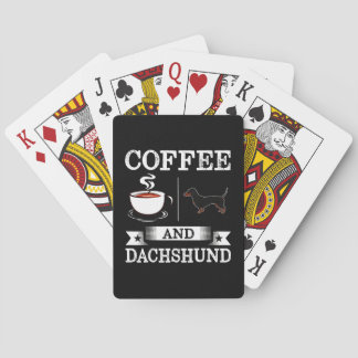 Jeu De Cartes Dachshund mignon chien
