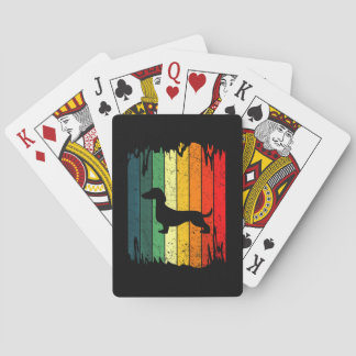 Jeu De Cartes Dachshund Papa Weiner Propriétaire d'animal de com