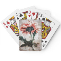 Dahlia Classic Playing Cartes