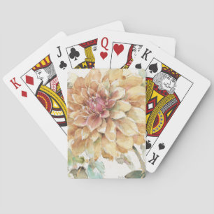 Jeu De Cartes Dahlia orange