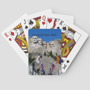 Jeu De Cartes Dakota du Sud Mont Rushmore