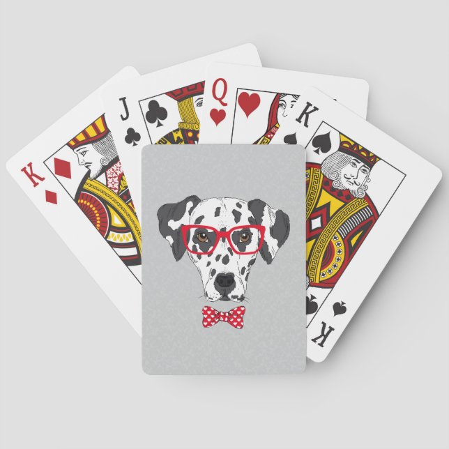Jeu De Cartes Dalmatie à la mode (dos)