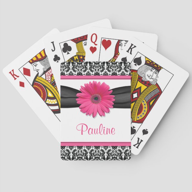 Jeu De Cartes Damask (dos)