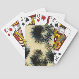 Jeu De Cartes Dans l'ombre de la couleur beige