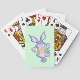 Jeu De Cartes Danser Purple Bunny Mint Pâques