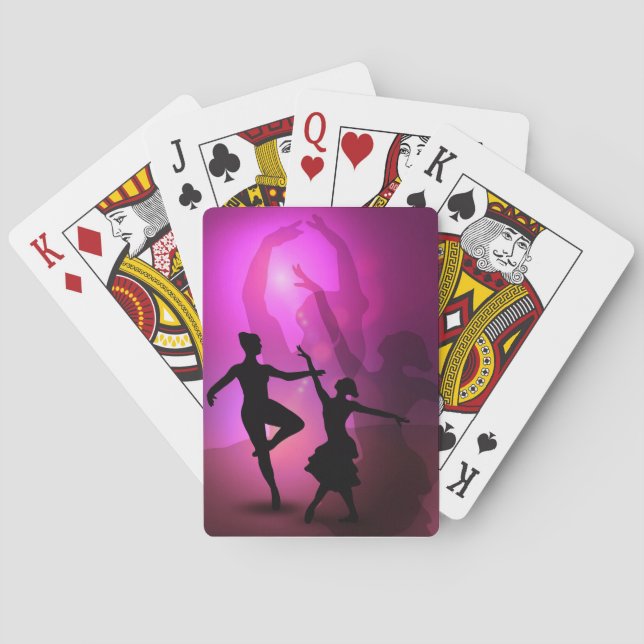 Jeu De Cartes Danseurs de ballet (dos)