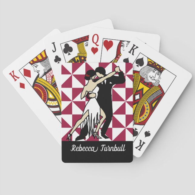 Jeu De Cartes Danseurs de tango (dos)