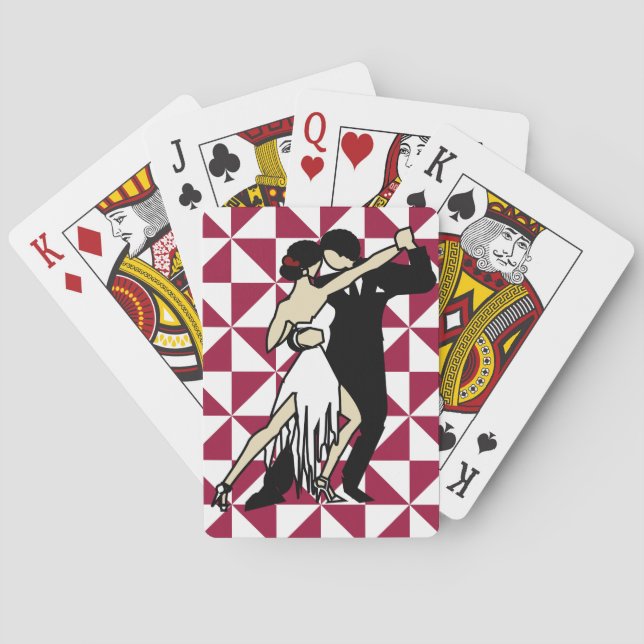 Jeu De Cartes Danseurs de tango (dos)