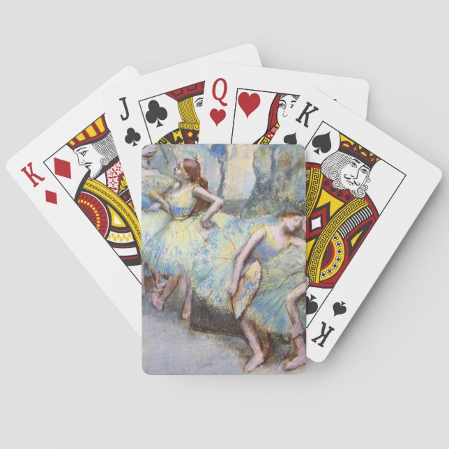 Jeu De Cartes Danseuse de ballet Degas Dansers d'art Peinture (dos)