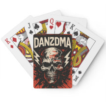 DANZDMA SKULL jouer aux cartes