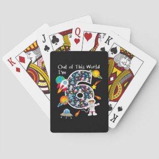 Jeu De Cartes De ce monde je suis 6 Espace extra-atmosphérique 6
