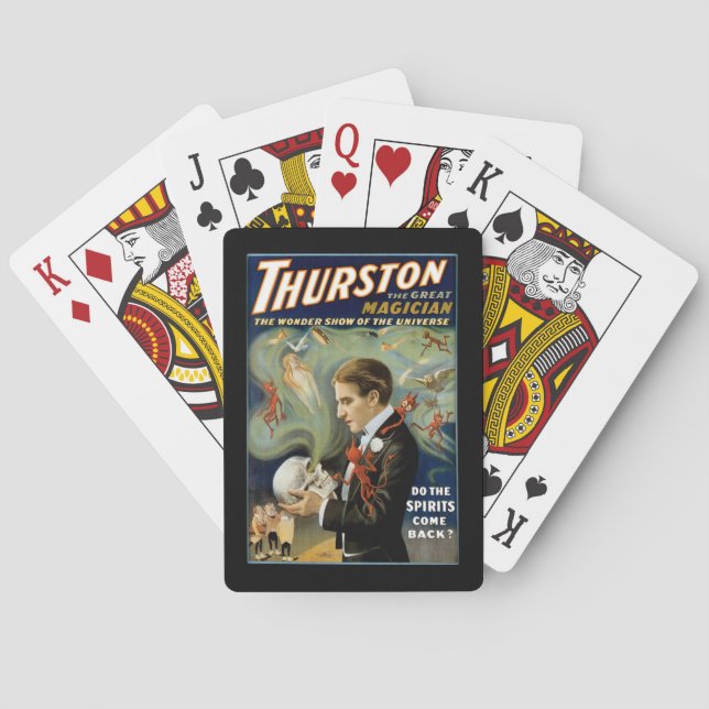 Jeu De Cartes ~ de Thurston le grand magicien (dos)