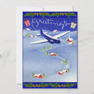 Jeu de cartes de vacances de Noël photo du pilote