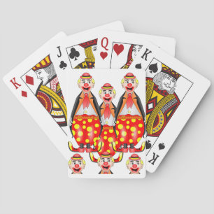 Jeu De Cartes Deck de carte de jeu clown