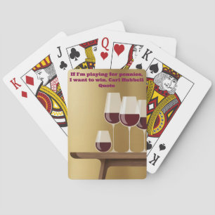 Jeu De Cartes Deck de Cartes de Citation Gagnante Pennies