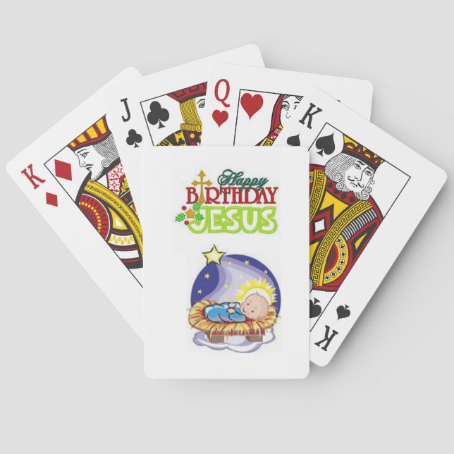 Jeu De Cartes Deck de cartes de Noël (dos)