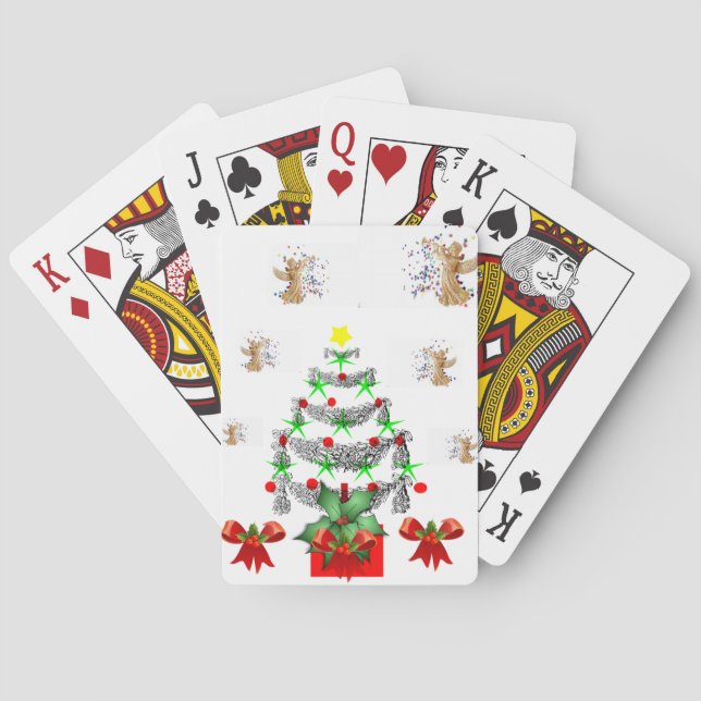 Jeu De Cartes Deck de cartes de Noël (dos)