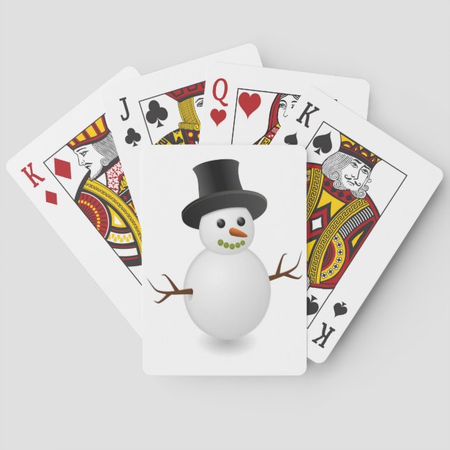 Jeu De Cartes Deck de cartes de Noël (dos)
