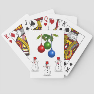 Jeu De Cartes Deck de cartes de Noël