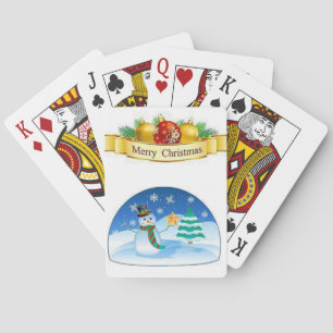 Jeu De Cartes Deck de cartes de Noël