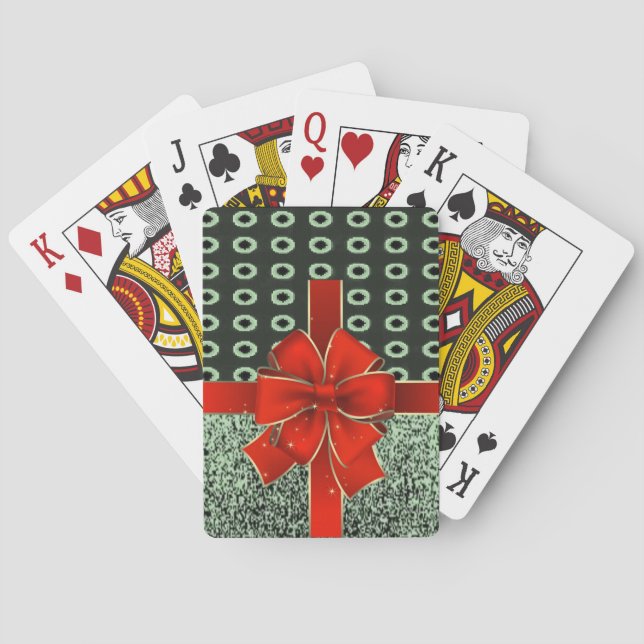 Jeu De Cartes Deck de cartes de Noël (dos)