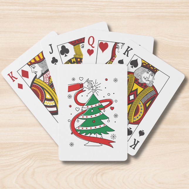 Jeu De Cartes Décorez l'arbre de Noël | Vacances (Créateur téléchargé)