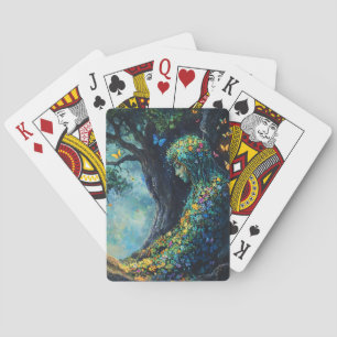 Jeu De Cartes Déesse de la forêt enchantée avec papillons (6)