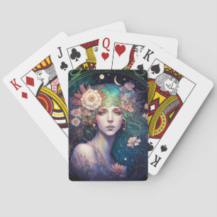 Jeu De Cartes Déesse Imaginaire Art Jouer Cartes