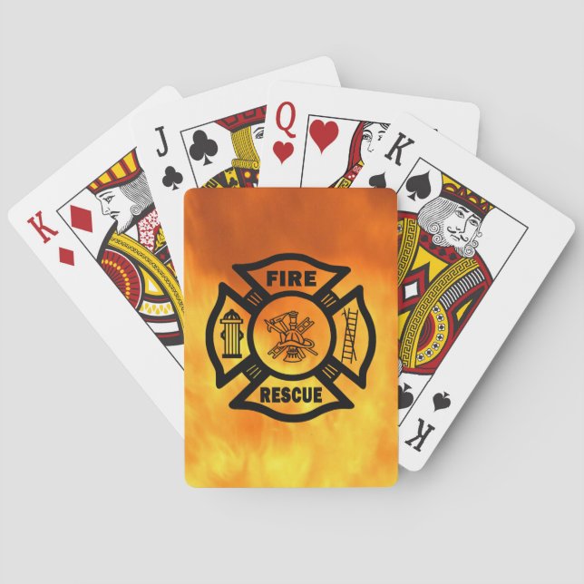 Jeu De Cartes Délivrance du feu (dos)