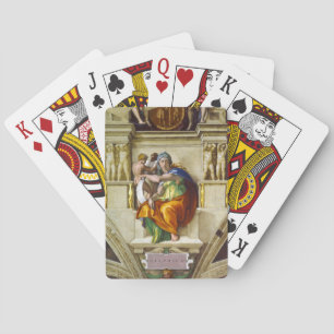 Jeu De Cartes Delphic Sibyl par Michelangelo