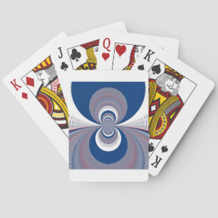 Jeu De Cartes Demi bleu