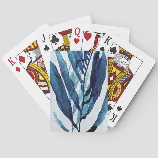 Jeu De Cartes Dérive bleue I (dos)