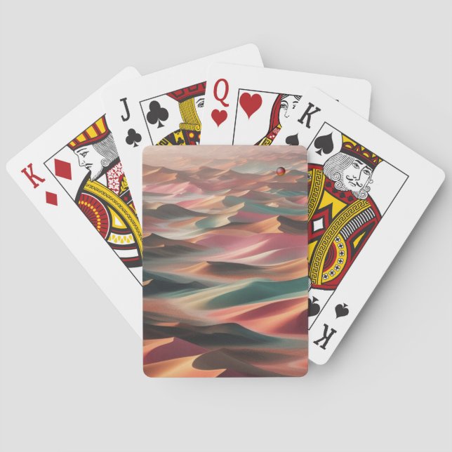 Jeu De Cartes Dérives à la Terre des sables désertiques (dos)
