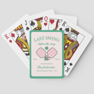 Jeu De Cartes Dernier balancement avant le week-end de picklebal