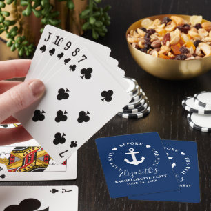 Jeu De Cartes Dernière voile avant la fête de bachelorette voile