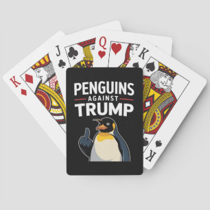 Jeu De Cartes Des palmes de pingouin contre Trump