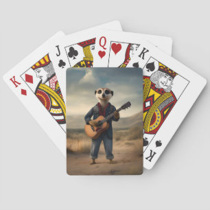 Jeu De Cartes Desert Blues : Une confiture de guitare Denim de M