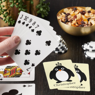Jeu De Cartes Design de pingouin