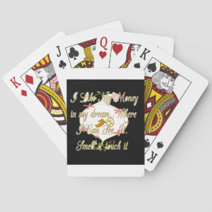 Jeu De Cartes Design de rêve de sac d'argent