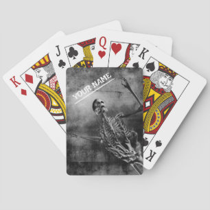Jeu De Cartes Design de squelette
