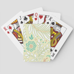 Jeu De Cartes Design floral 21