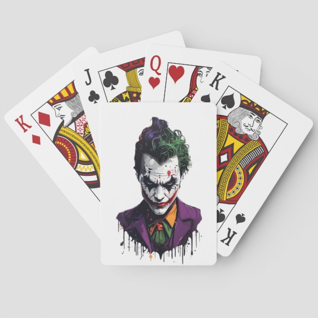 Jeu De Cartes Design Joker (dos)