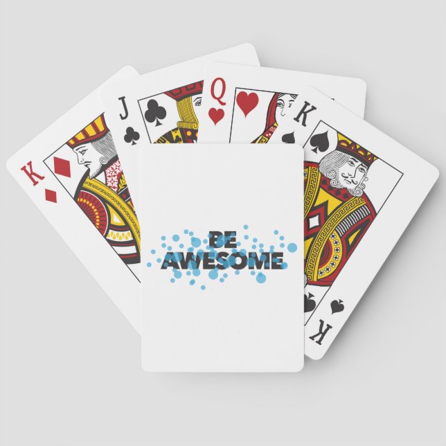 Jeu De Cartes Design moderne, dynamique, audacieux, ludique Soye (dos)