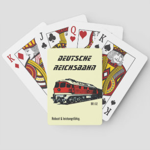 Jeu De Cartes Design publicitaire Reichsbahn