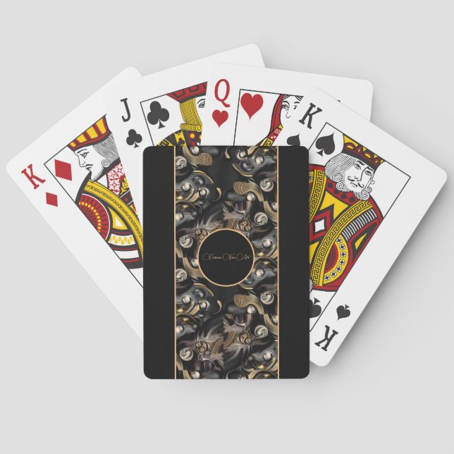 Jeu De Cartes "Désir de création", Jouer des cartes (dos)