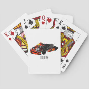 Jeu De Cartes dessin animé de Kart racing