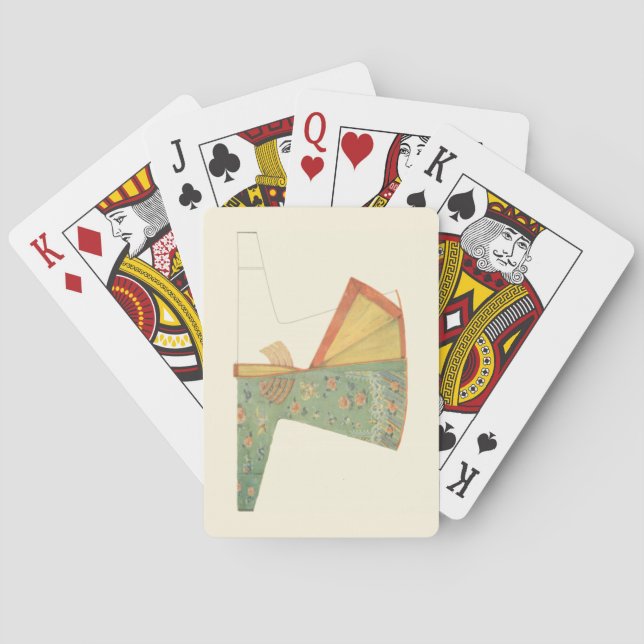 Jeu De Cartes Dessin de kimono demi-fini (dos)