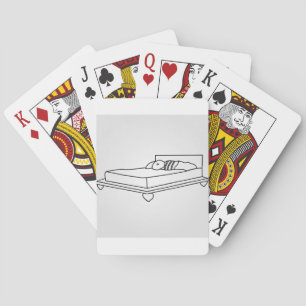 Jeu De Cartes Dessin de meubles de chambre