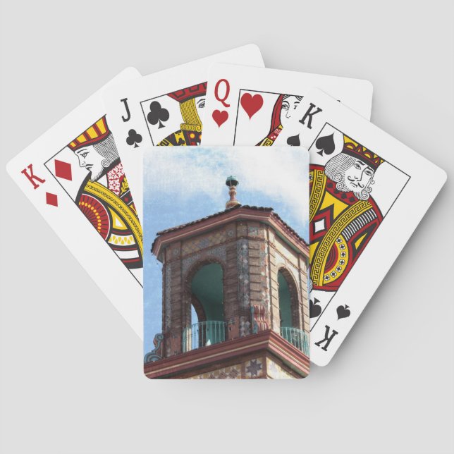 Jeu De Cartes Détails du bâtiment Plaza (dos)