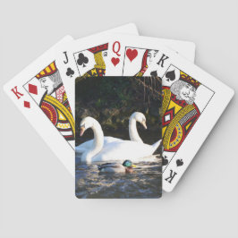 Jeu De Cartes Deux cygnes et un canard